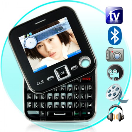 Metro - Dual SIM giratória da tela do telefone Cosmopolitan QWERTY- R$500,00